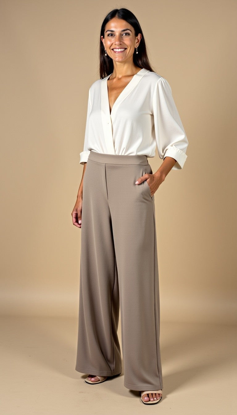 La modelo mide 1.71 m, pesa 69 Kg y lleva una talla M