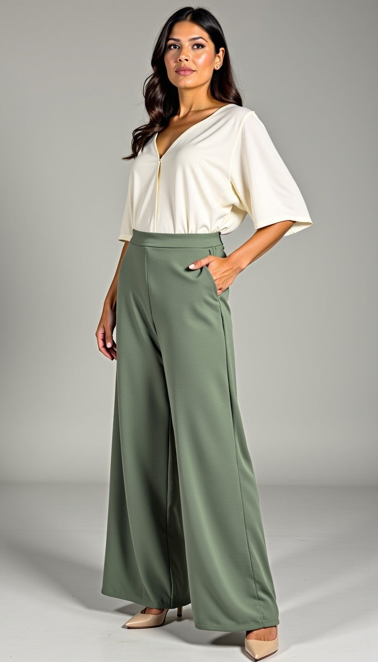 La modelo mide 1.65 m, pesa 66 Kg y lleva una talla M